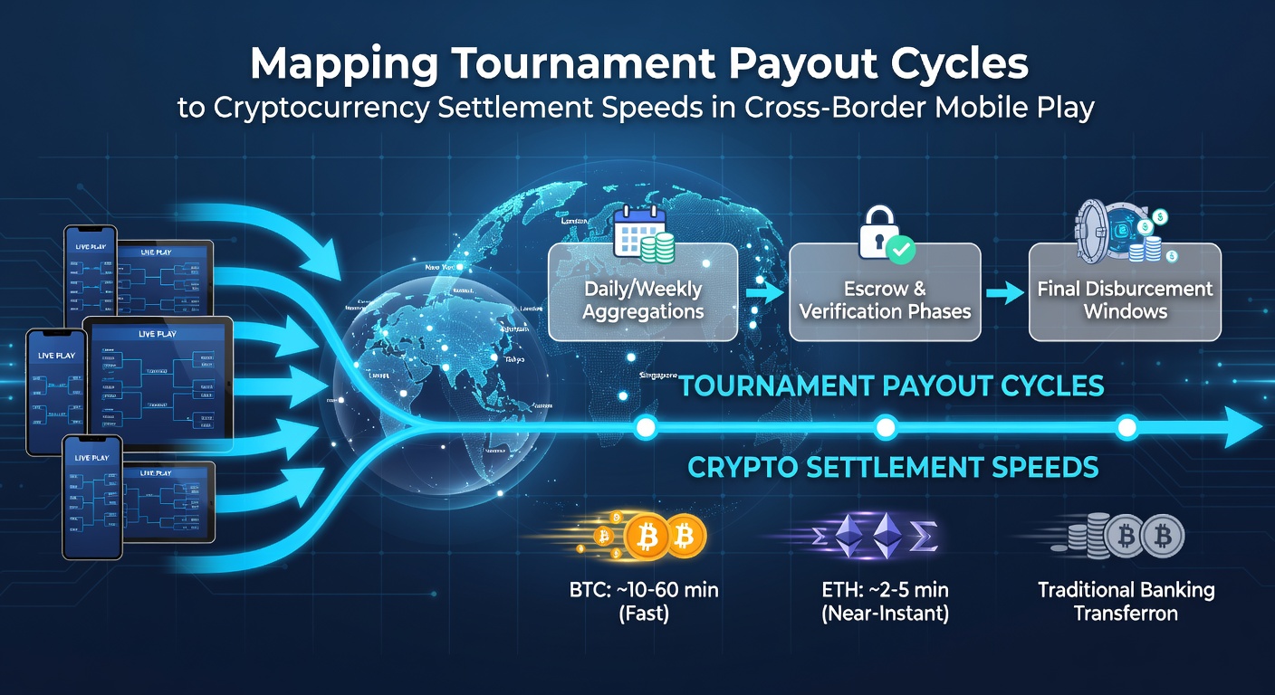 Graph illustrating alignment between tournament payout intervals and cryptocurrency block confirmation speeds